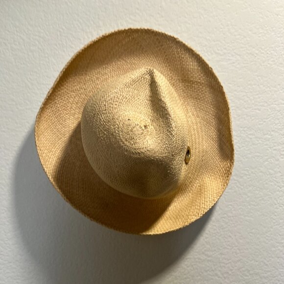 NWT Coach Maria Hat in Camel Minor Flaw in Weave - Picture 1 of 6